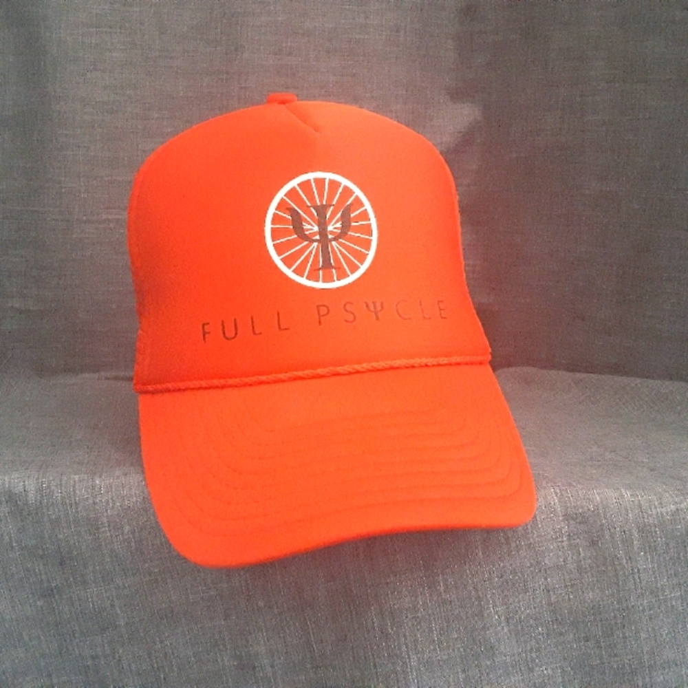 Full Psycle Trucker Biker Baseball Cap